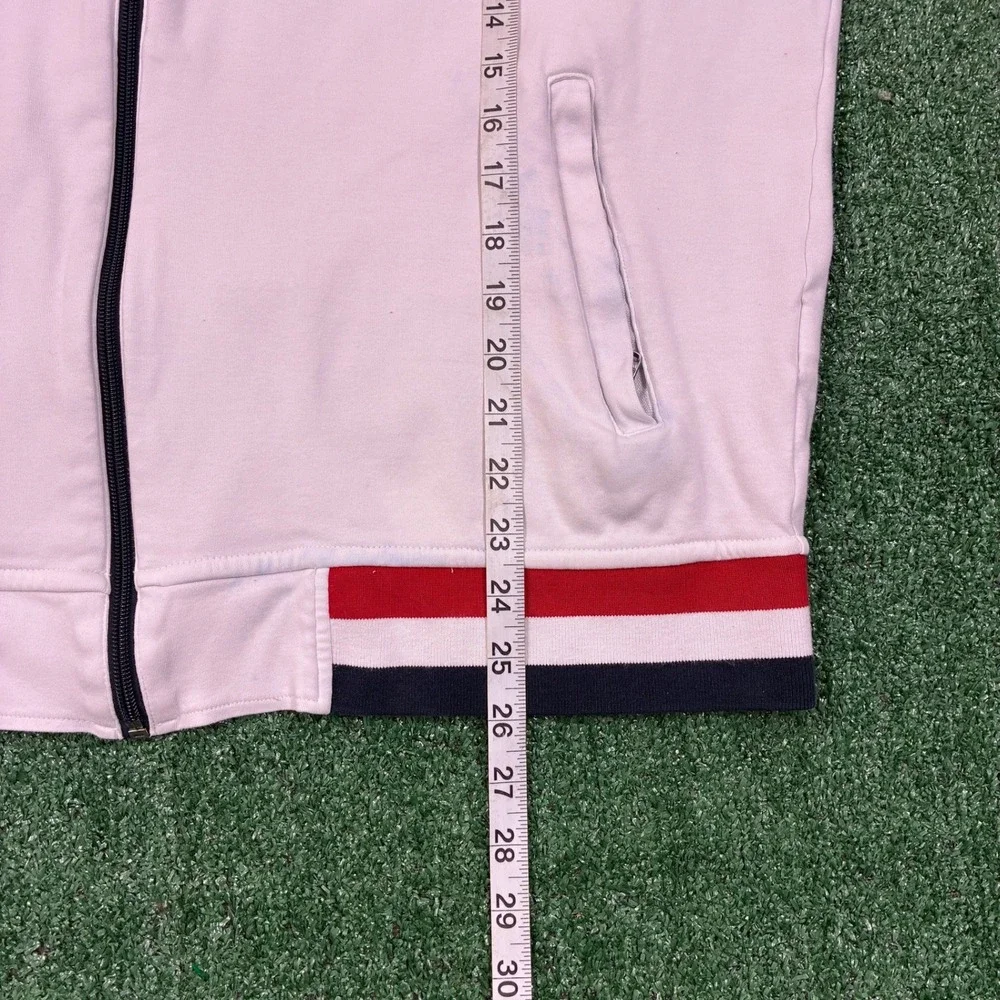 Y2K Polo Ralph Lauren Track Jacket Full Zip Colorblock Navy White Red XL
